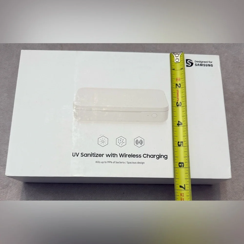 Samsung UV Sanitizer with Wireless Charging Brand New In Box UV-C Sterilizer